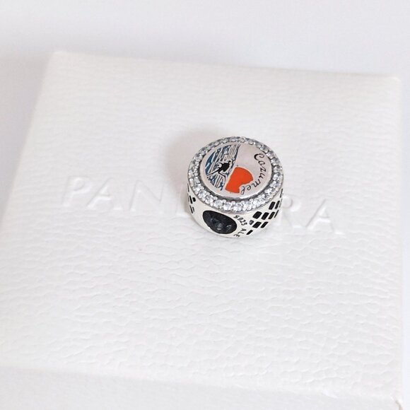 Pandora Mexico Cozumel Enamel Bead Charm S925 Silver with box - Picture 5 of 6